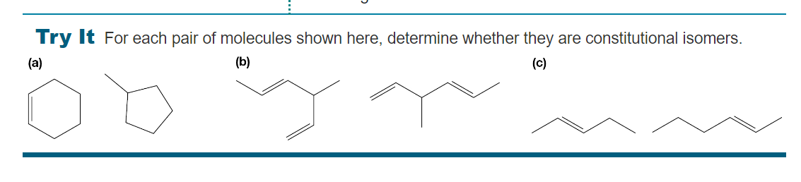 Solved Try It For each pair of molecules shown here, | Chegg.com