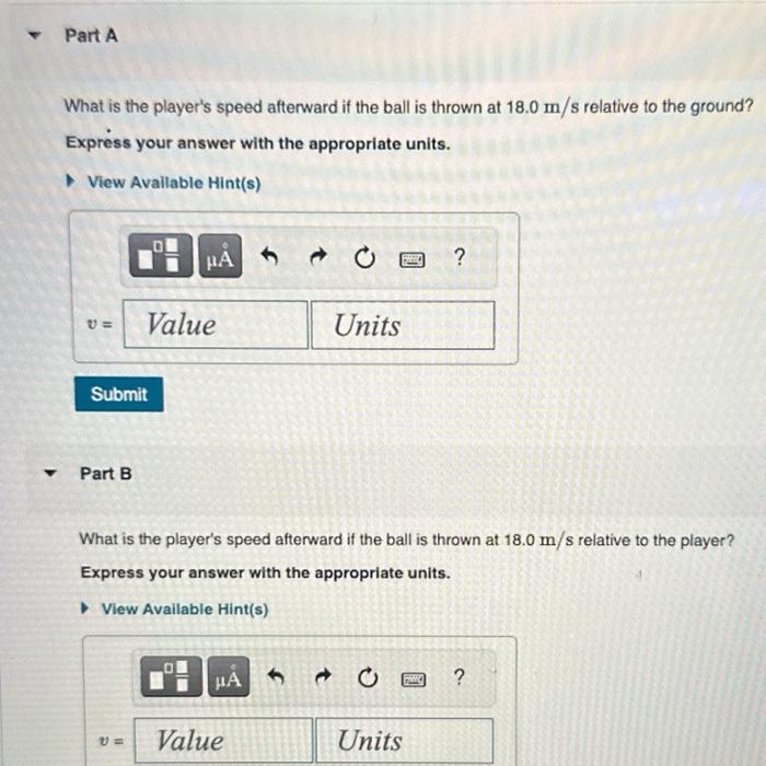 Solved A 67.0 kg football player is gliding across very