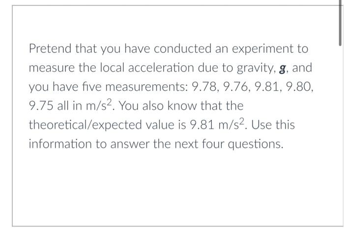Solved Pretend that you have conducted an experiment to | Chegg.com