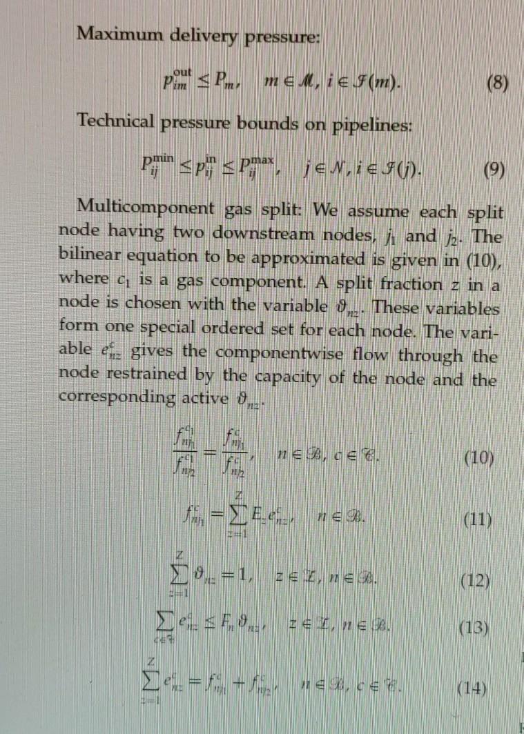Appendix. Model Formulation This appendix provides a | Chegg.com
