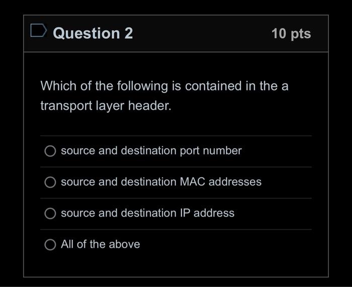 source and destination ip addresses are found in the