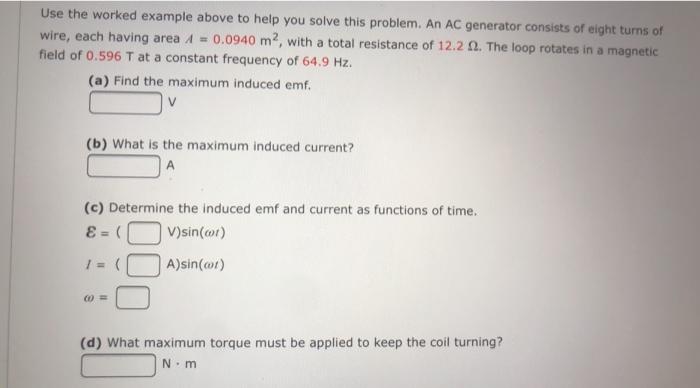 Solved Use the worked example above to help you solve this | Chegg.com