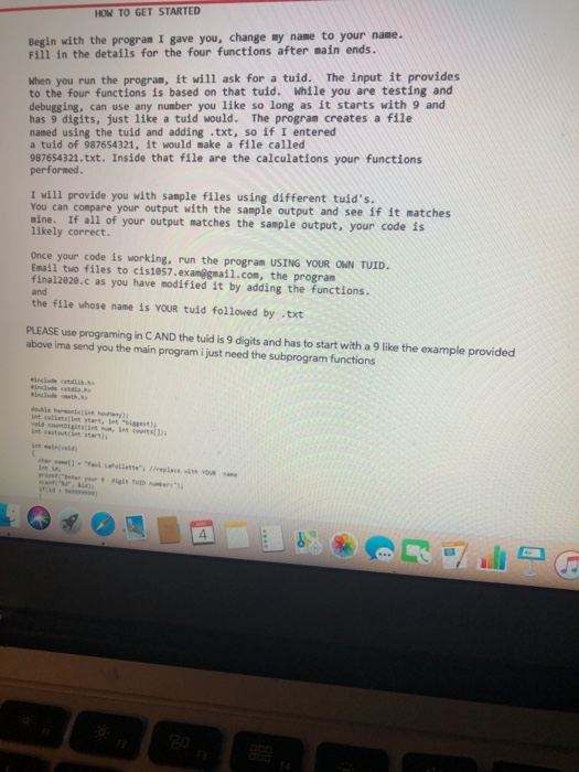 Solved Read these instructions carefully, and follow thea | Chegg.com