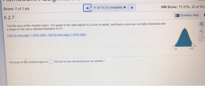 Solved Score: 0 of 2 pts 11 of 15 (12 complete) HW Score: | Chegg.com