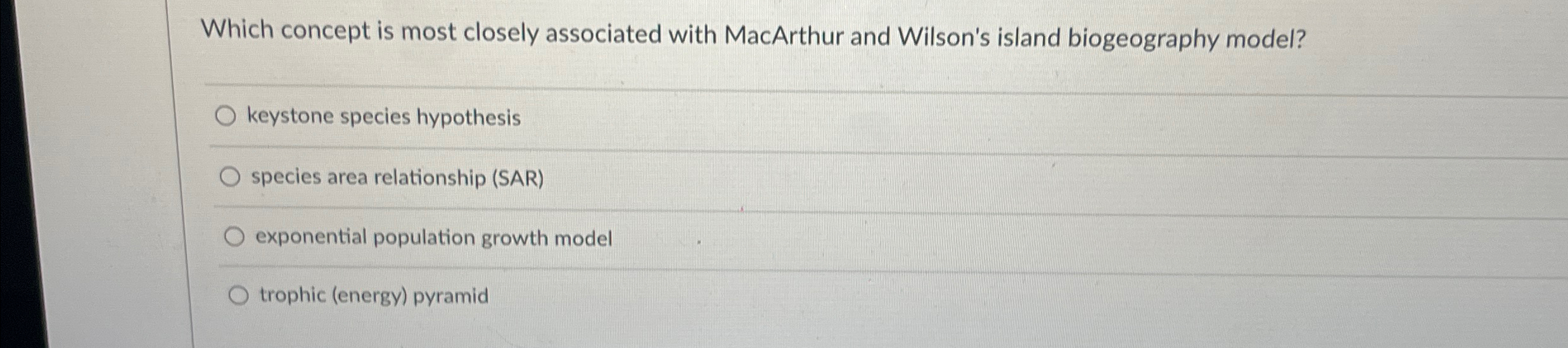 Solved Which concept is most closely associated with | Chegg.com