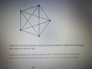Solved Draw the circuit produced using the nearest neighbor | Chegg.com