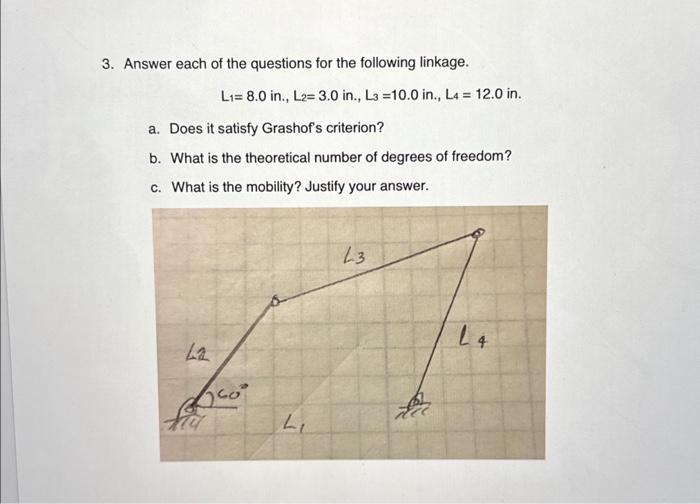 Solved 3. Answer Each Of The Questions For The Following | Chegg.com