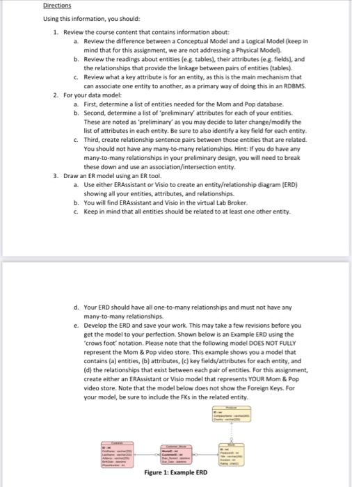 Solved Introduction This assignment allows students to | Chegg.com