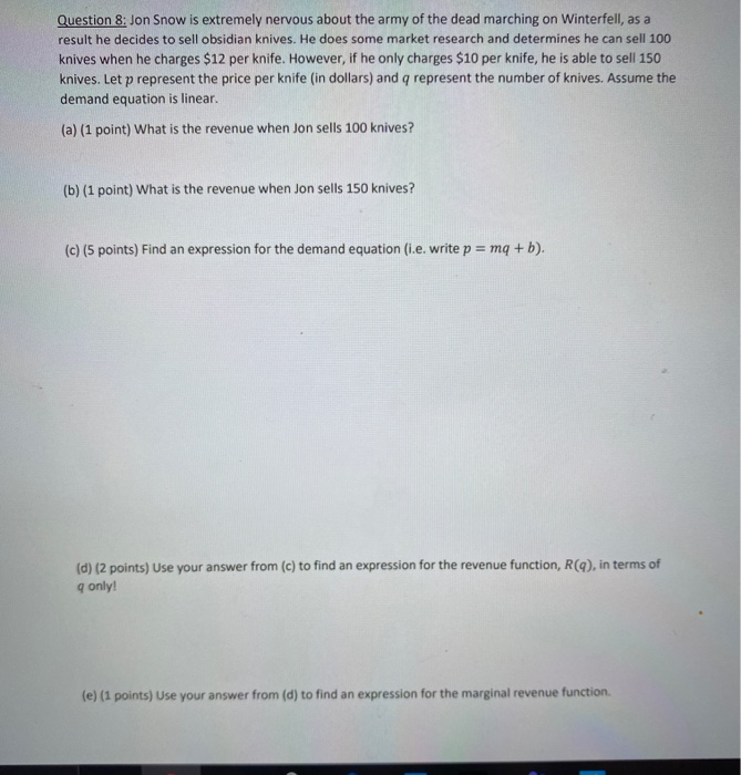 Solved i have parts A & B need help with c-e cant figure out | Chegg.com