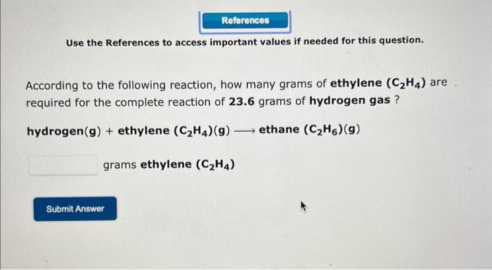 Solved Use the References to access important values if Chegg