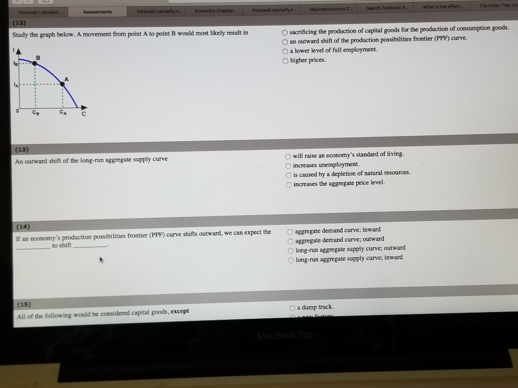 Solved What is the effect The Index That ing | Chegg.com