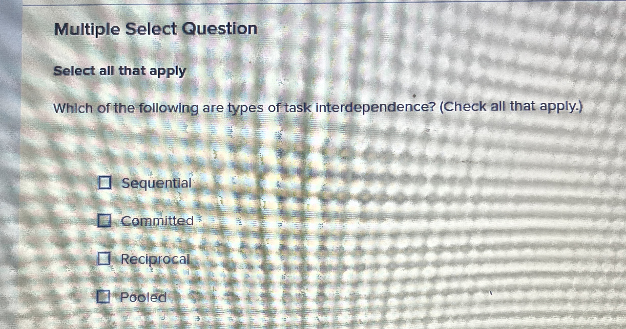 Solved Multiple Select QuestionSelect all that applyWhich of | Chegg.com