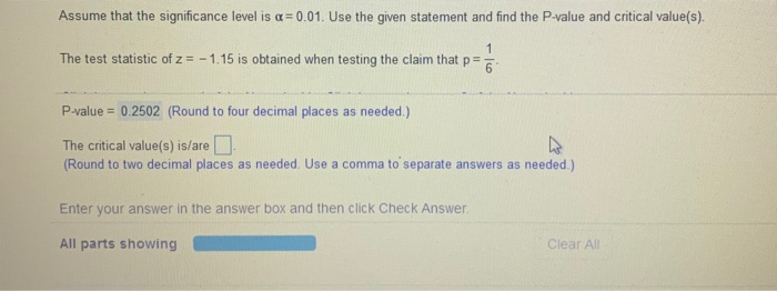 Solved Assume That The Significance Level Is A =0.01. Use | Chegg.com