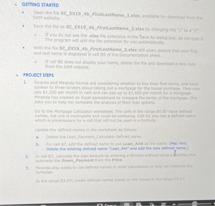 Open the flle SC_EX19_4b_FirstLastName_1.xisx, | Chegg.com