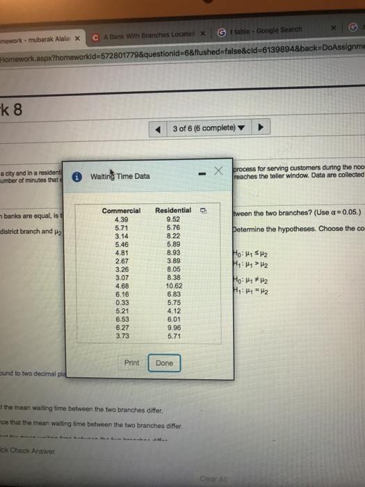 the current process. The waiting time is defined as | Chegg.com
