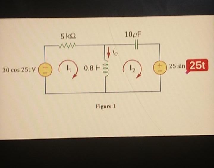 Solved QUESTION 1 |15 MARKS For the circuit in Figure I. 0 | Chegg.com