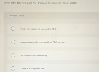 Solved Which of the following does NOT increase the | Chegg.com