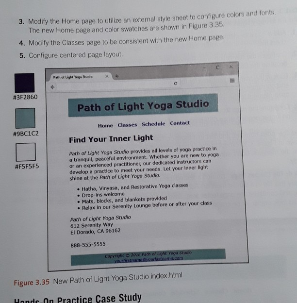 Path of light yoga studio case study chapter 2 picture