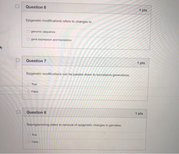 Solved Question 6 modifications refers to changes
