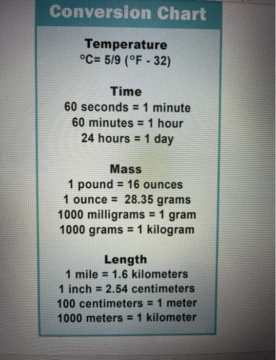 Solved 1. 46 756 790 mg kg O 2. 5.6 hours seconds 3. Chegg