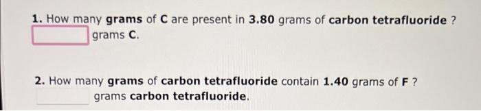 Solved The formula of carbon tetrabromide is CBr4. a. The | Chegg.com