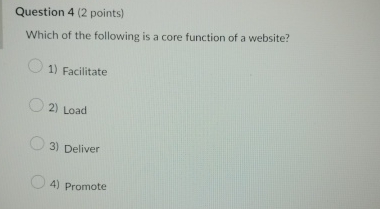 Solved Question 4 (2 ﻿points)Which of the following is a | Chegg.com