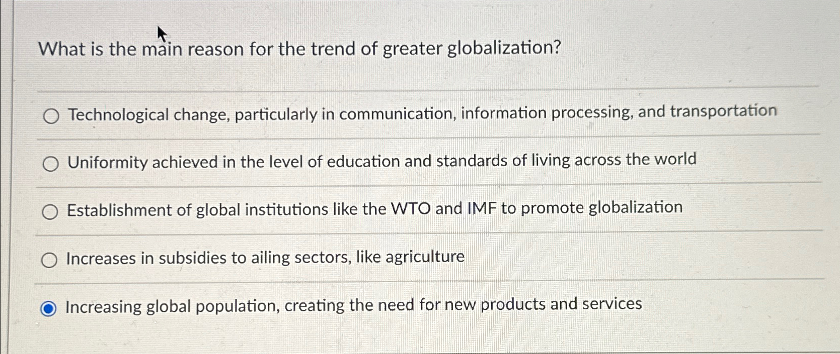 Solved What is the main reason for the trend of greater | Chegg.com