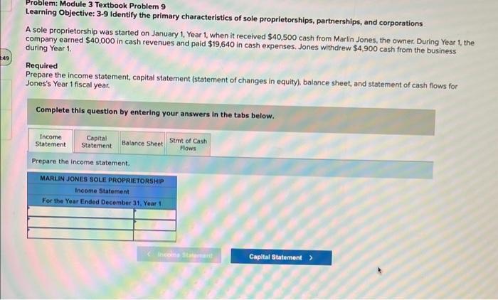 Solved Problem Module 3 Textbook Problem 9 Learning Chegg