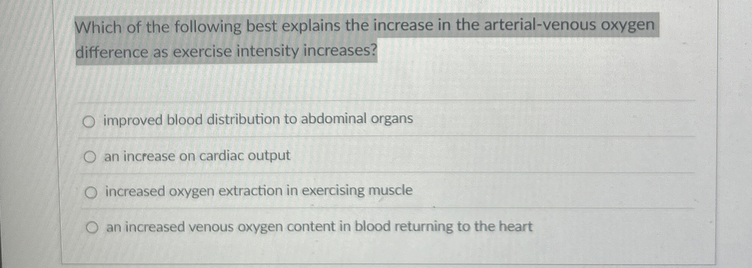 Solved Which of the following best explains the increase in | Chegg.com