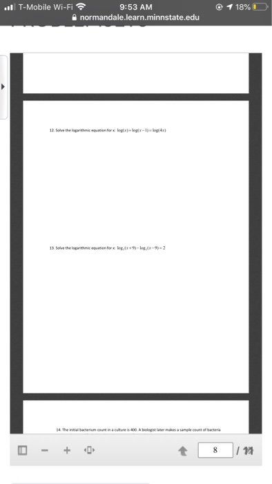 questions 12 and 13 please. i will thumbs up all | Chegg.com