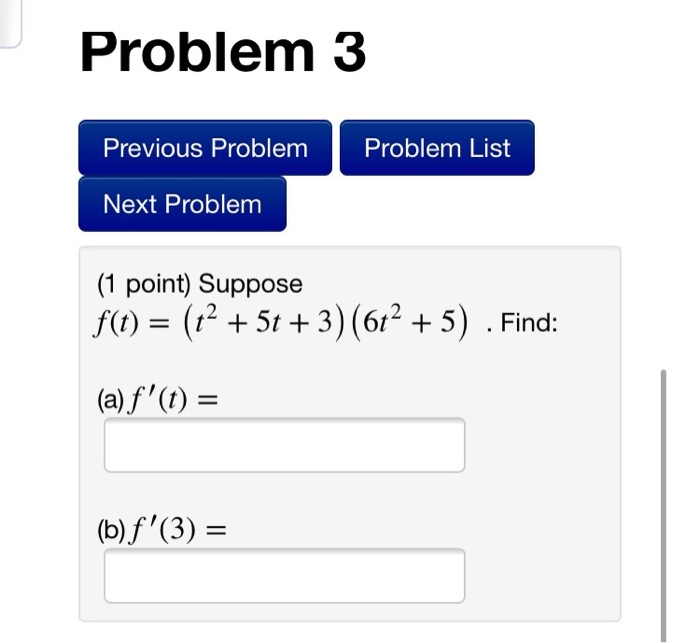 Solved Problem 1 Previous Problem Problem List Next Problem | Chegg.com