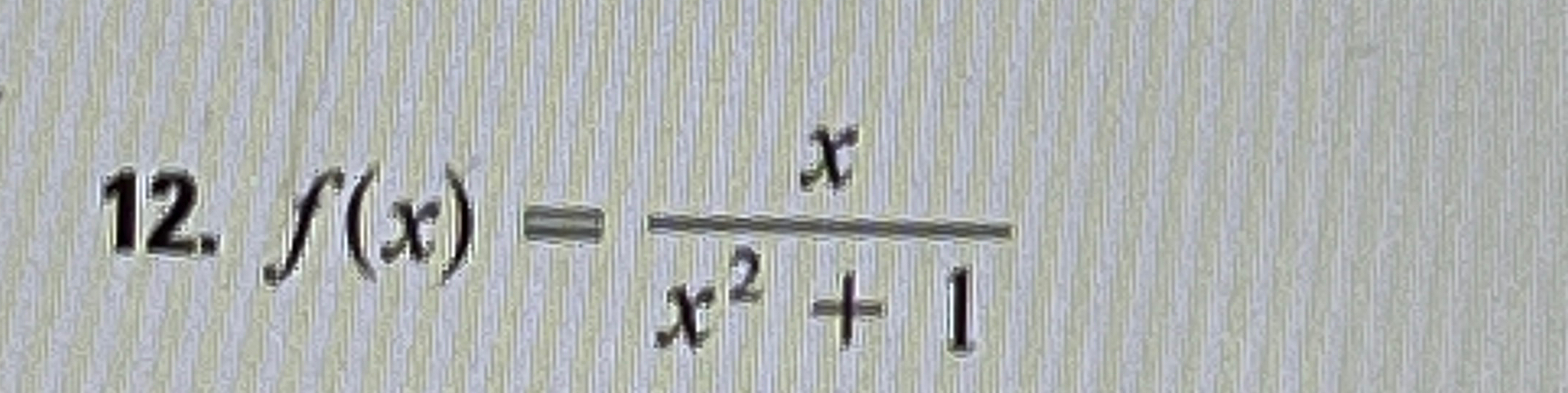 find the set of values for which f x is decreasing