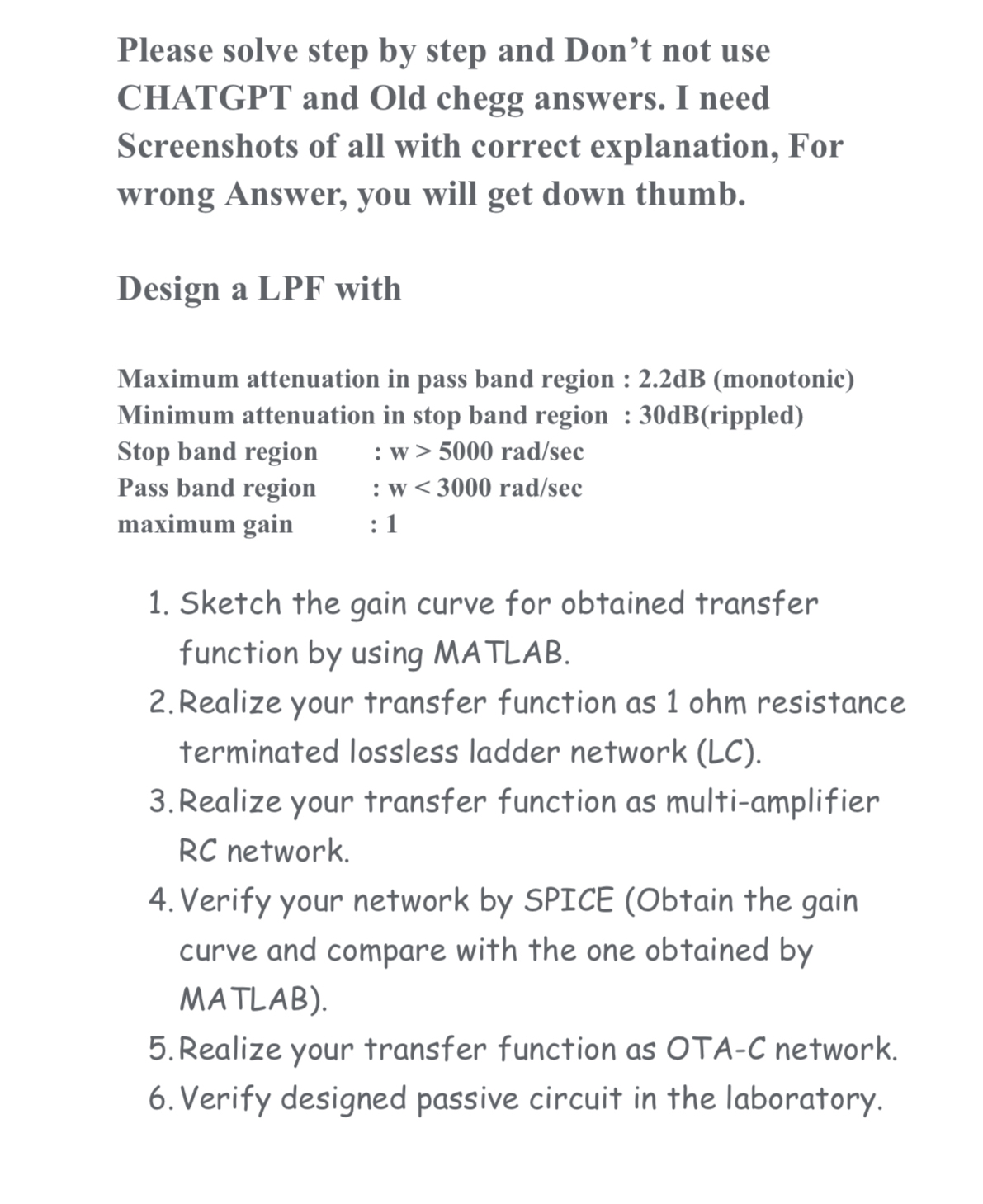 Solved Please solve step by step and Don't not use CHATGPT | Chegg.com