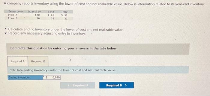 Solved Record any necessary, adjusting entry to | Chegg.com