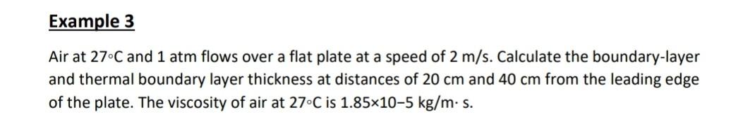 Solved Air at 27∘C and 1 atm flows over a flat plate at a | Chegg.com