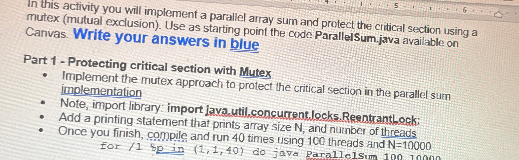 Solved In this activity you will implement a parallel array | Chegg.com