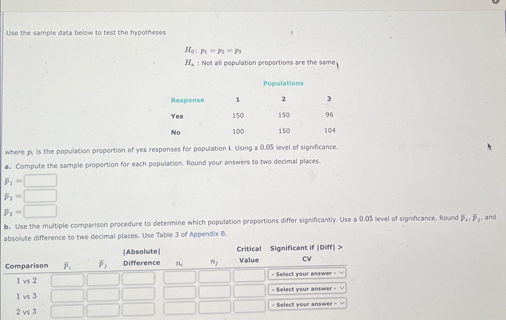 Solved Use the sample data below to test the | Chegg.com