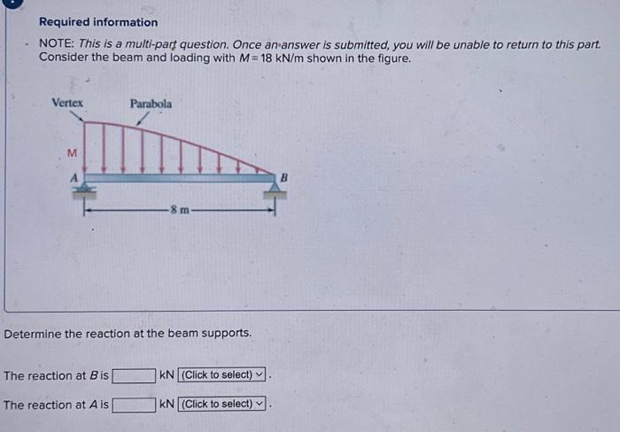 Solved ! Required Information NOTE: This Is A Multi-part | Chegg.com