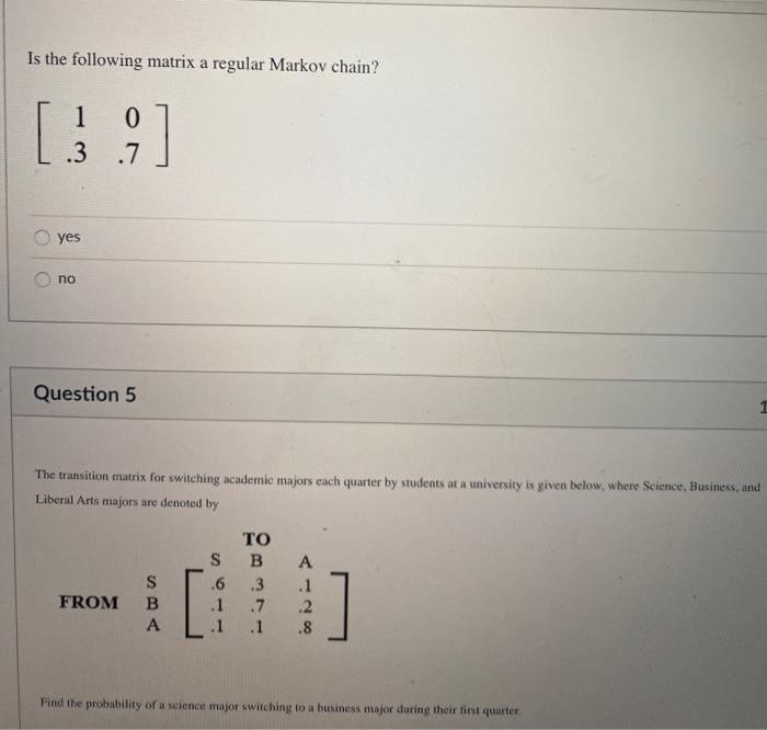Solved Question 2 1 pts Professor Lewis either teaches | Chegg.com