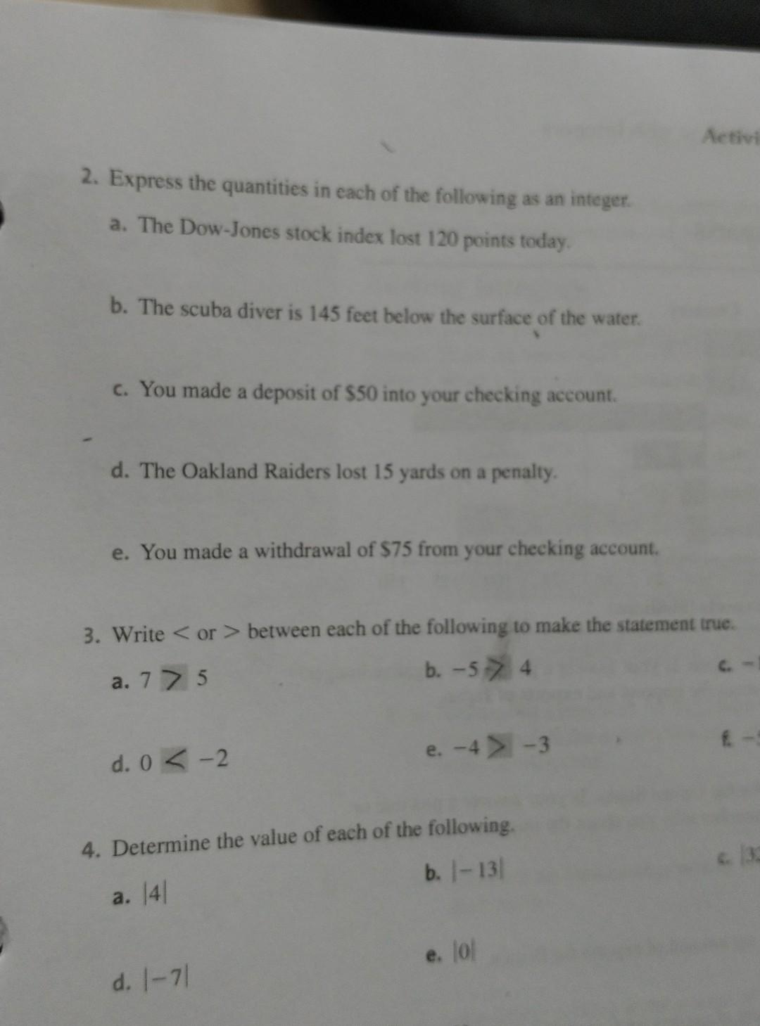 Solved 2. Express the quantities in each of the following as | Chegg.com