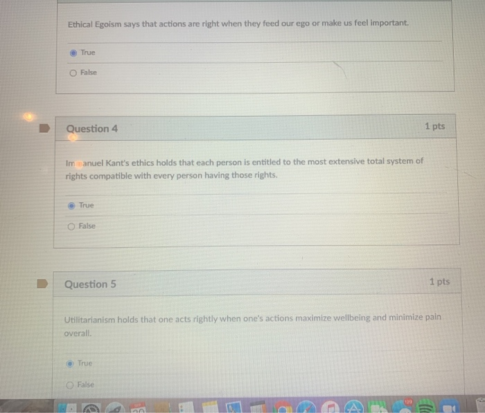 Solved Ethical Egoism Says That Actions Are Right When They Chegg