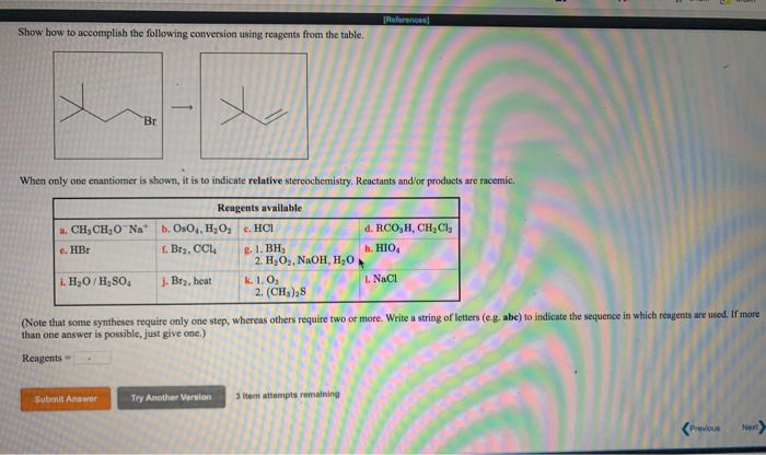 Solved References) Show How To Accomplish The Following | Chegg.com