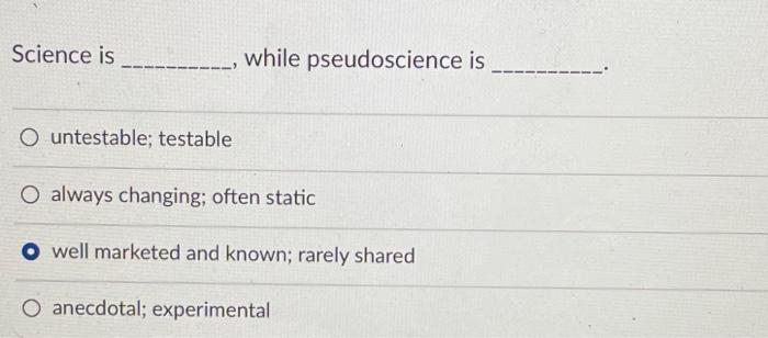 untestable hypothesis in science