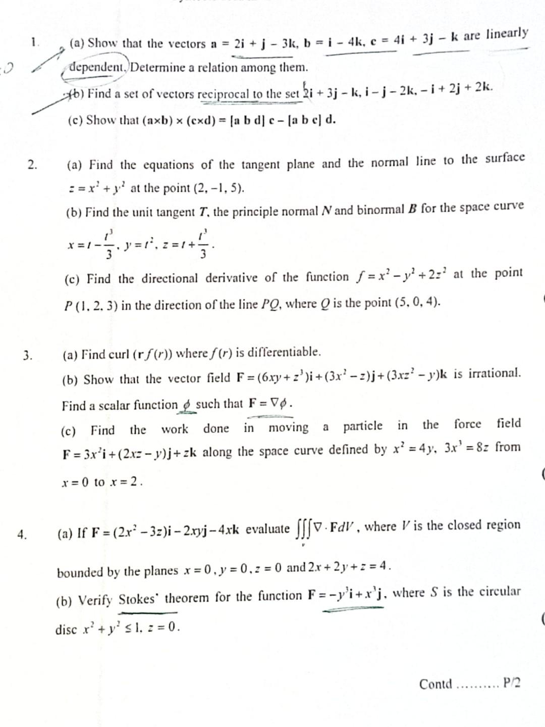 Solved 1. (a) Show that the vectors | Chegg.com