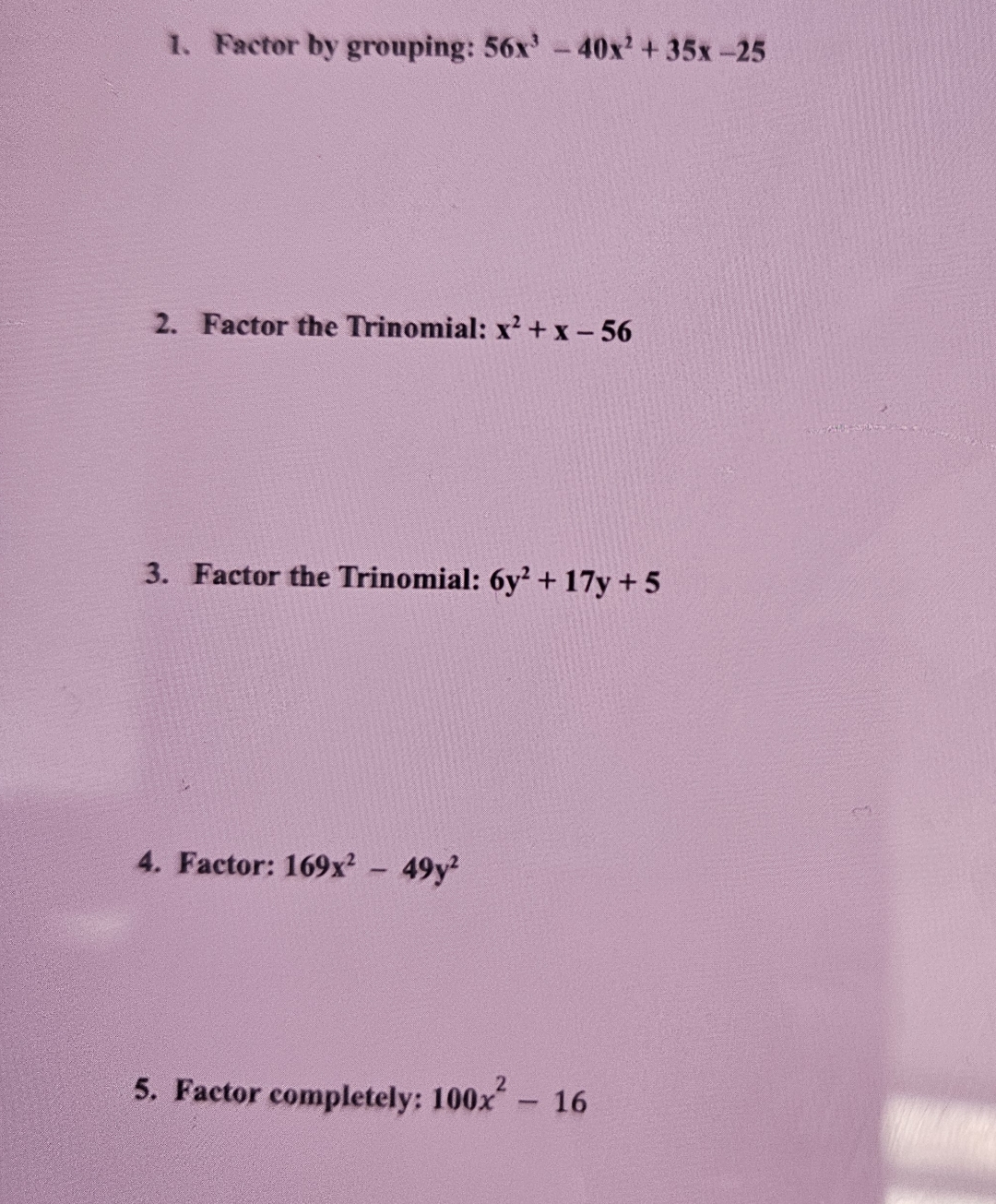 solved-factor-by-grouping-56x3-40x2-35x-25factor-the-chegg