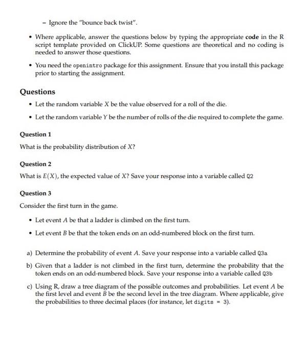 Solved Guidelines - This assignment covers Probability. - | Chegg.com