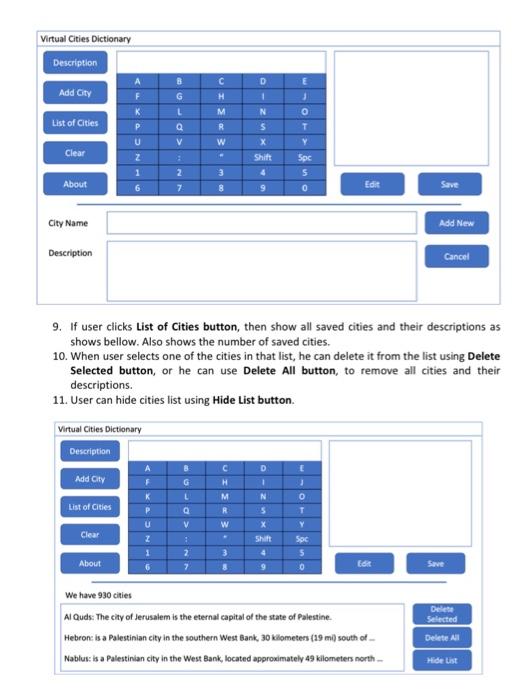 Solved Object Oriented Programing (10636212) Project: | Chegg.com