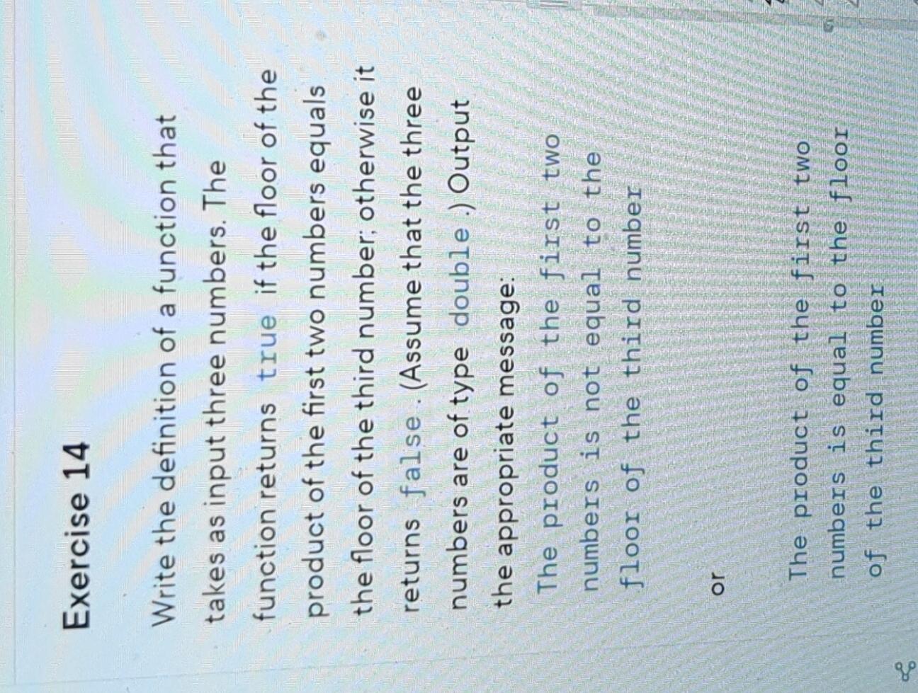 Solved Write the definition of a function that takes as | Chegg.com