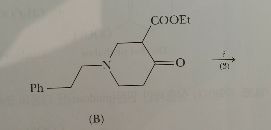 Solved COOEt ? -N O (3) Ph - (B) -N =0 Ph - (C) | Chegg.com