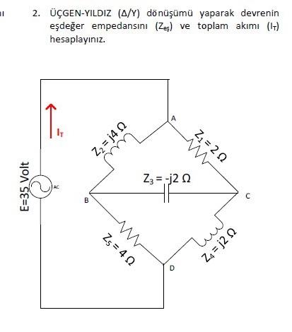 Solved By making the TRIANGLE-STAR (Δ / Y) transformation, | Chegg.com
